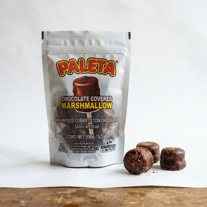Paleta Chocolate Covered Marshmallow — Mexican Candy at Exotic Snaxx Chicago