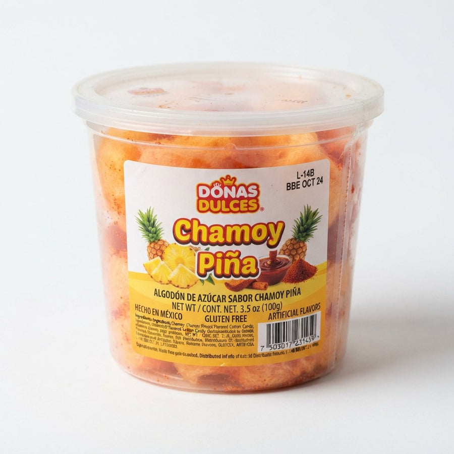Chamoy Pineapple Cotton Candy — front of pack at Exotic Snaxx Chicago
