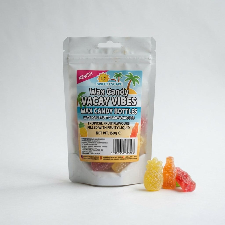 New!!!! Wax Candy Vacay Vibes — front of pack at Exotic Snaxx Chicago