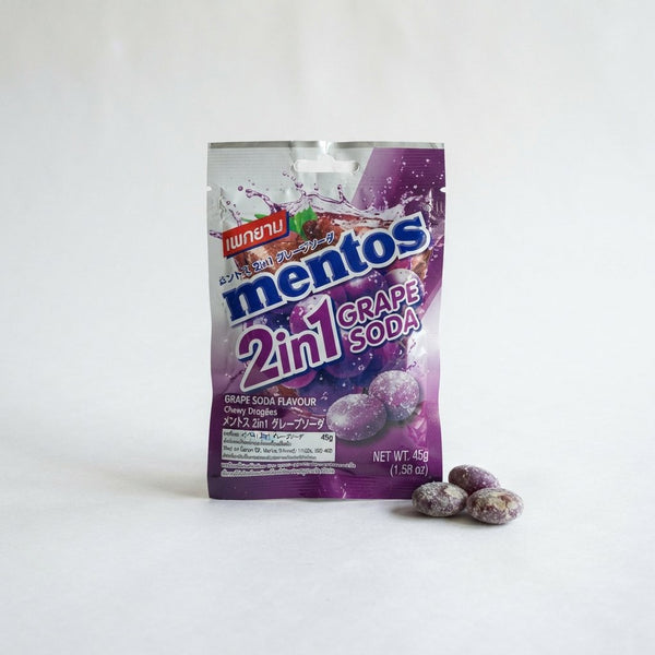 Mentos 2in1 Grape Soda (45g)