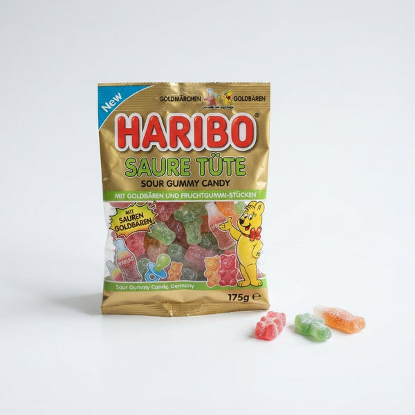 Haribo Saure Tute Sour Gummy Candy, Germany