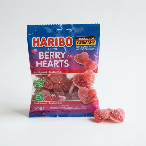 Haribo Berry Hearts Product of Germany
