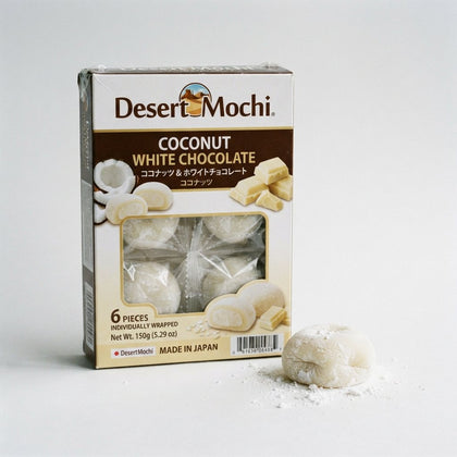 Desert Mochi Coconut White Chocolate — Mochi at Exotic Snaxx Chicago