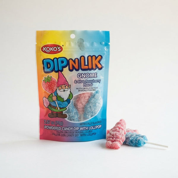 Koko ' S Dip N Lik Gnome 2.57 oz. Lollipop
