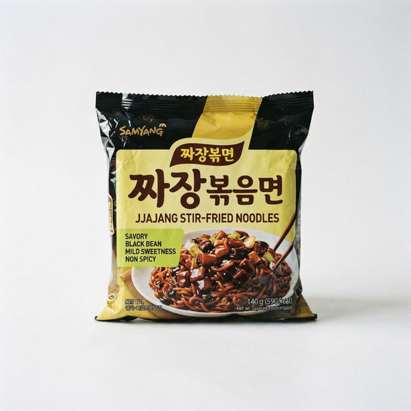 Samyang JJajang Stir Fried Noodles Savory black bean mild sweetness non spicy