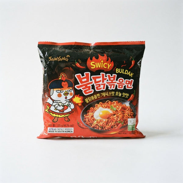 Samyang Buldak Swicy Korean Instant Ramen Noodles Made in South Korea