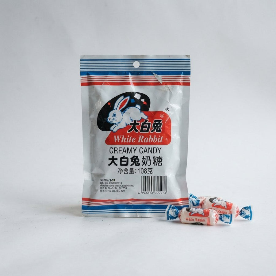 White Rabbit Candy Creamy — front of pack at Exotic Snaxx Chicago