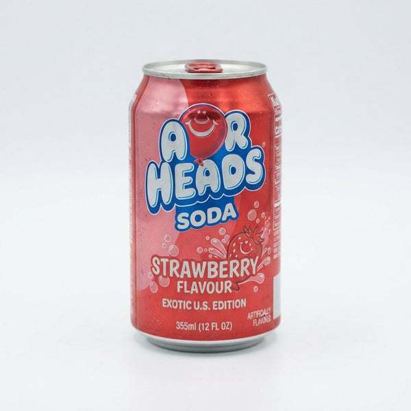 Air Heads Soda Strawberry Flavour 355ml Exotic U.S Edition Drink