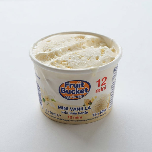 Fruit Bucket Ice Cream 12 mini