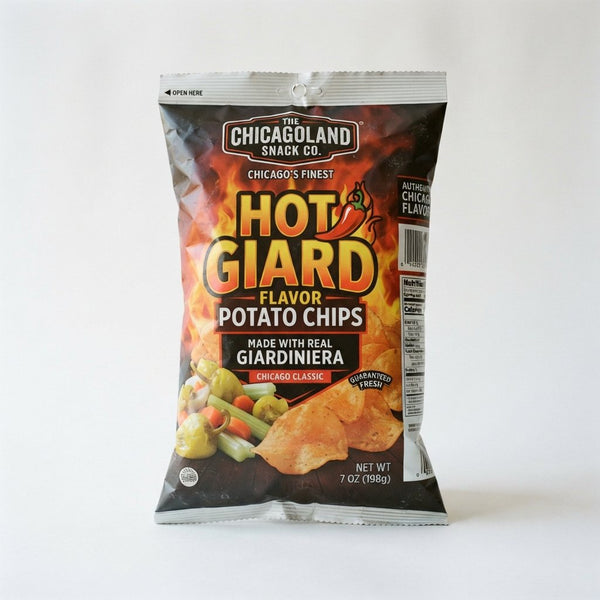 Hot Giard Flavor Potato Chips Chicago