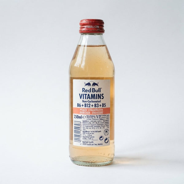 RedBull Vitamin B6 B12  B3 B5 Non Carbonated