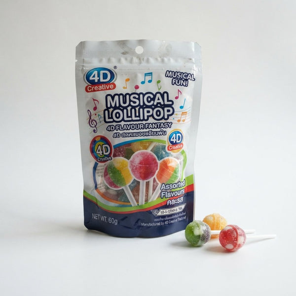 4D Creative Musical Lollipop