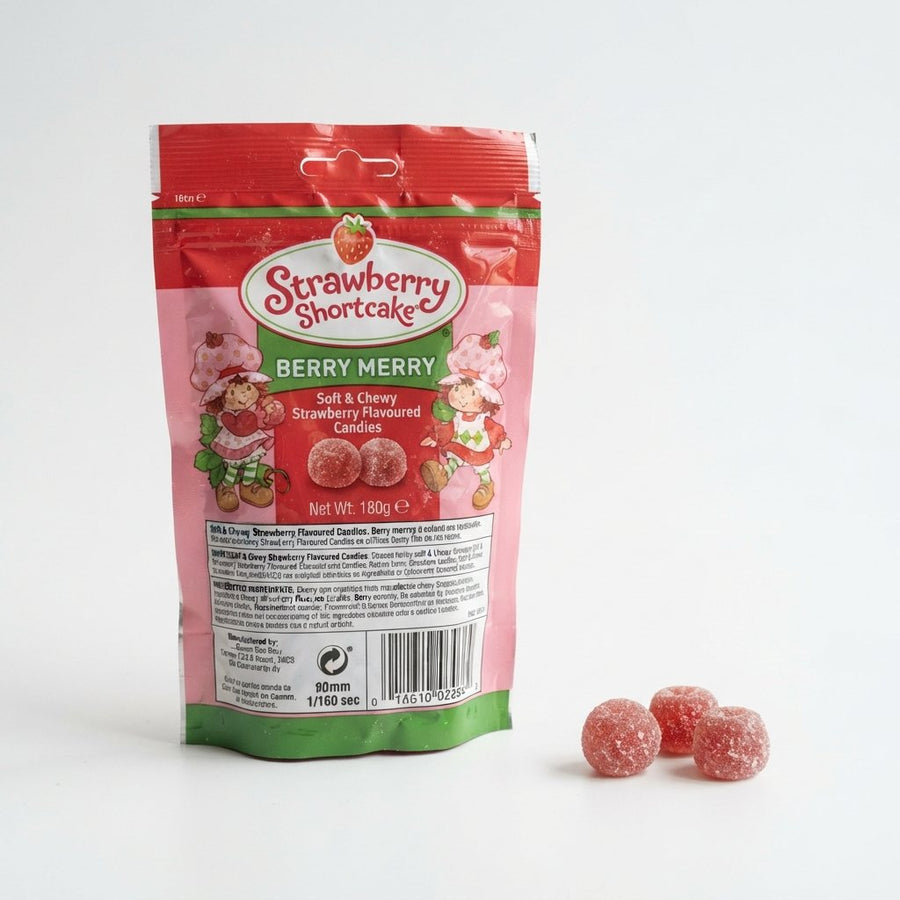 Strawberry Shortcake Berry Merry — front of pack at Exotic Snaxx Chicago