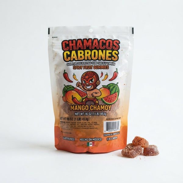Chamacos Cabrones Spicy Fruit Gummies