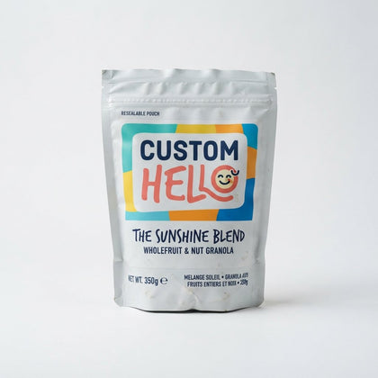 Custom Hello — Snacks at Exotic Snaxx Chicago