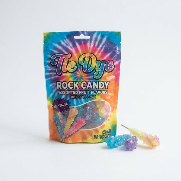Tie Dye Rock Candy