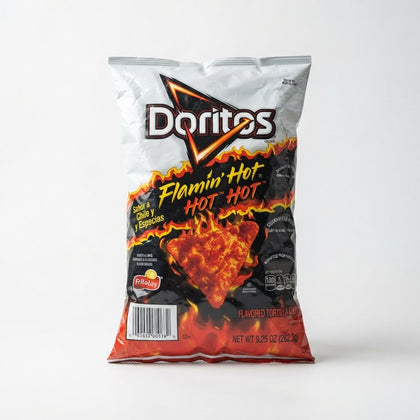 Doritos Flamin Hot Hot Hot — Extra Hot at Exotic Snaxx Chicago