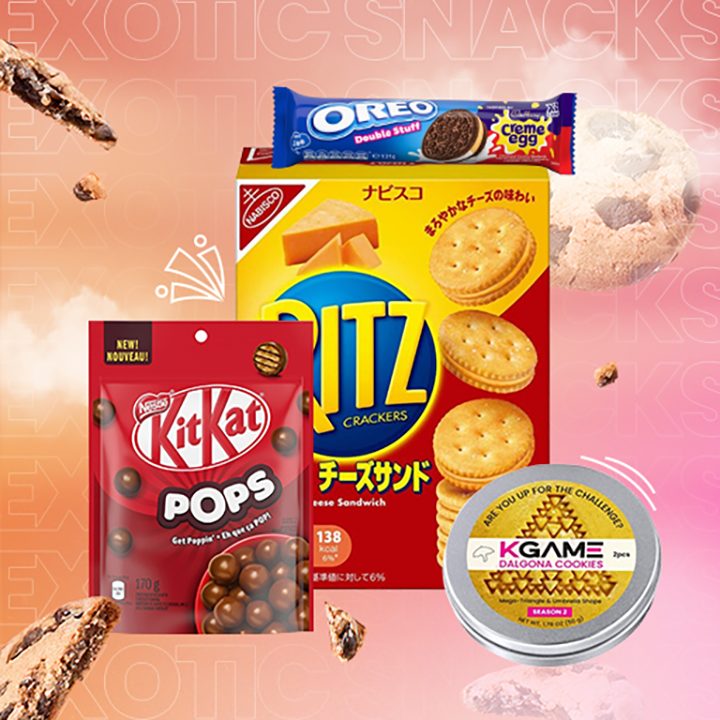 Imported cookies and crackers